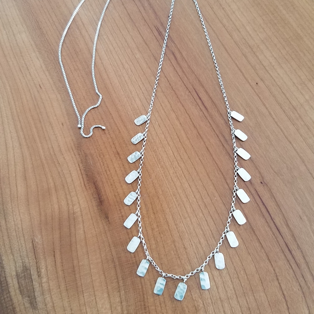 Silpada .925 Sterling Silver Shimmer Necklace